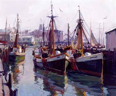 Lot 286 - Emile Albert Gruppe 1896-1978 PORT AT...