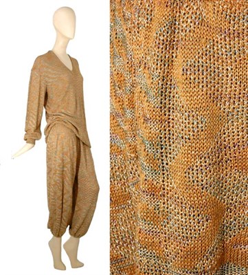 Lot 117 - Missoni Knit Knickerbocker Ensemble Italian,...