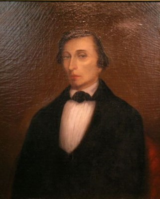 Lot 2061 - American School 19th Century PORTRAIT OF A...
