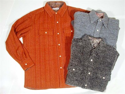 Lot 312 - Group of Nantucket Looms Man's Shirts American...