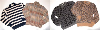 Lot 308 - Group of Italian Men's Sweaters The first by...