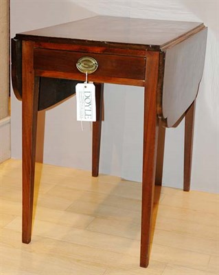 Lot 3553 - Federal Mahogany Pembroke Table 19th Century...