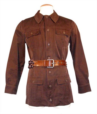 Lot 297 - Yves Saint Laurent Man's Dark Chocolate Safari...