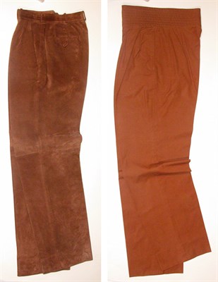 Lot 291 - Two Yves Saint Laurent Men's Pleated Pants...
