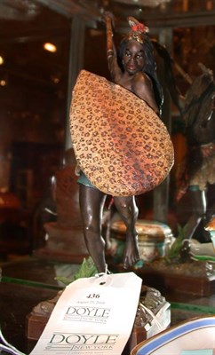 Lot 436 - Austrian Cold Painted Bronze Figure of a...