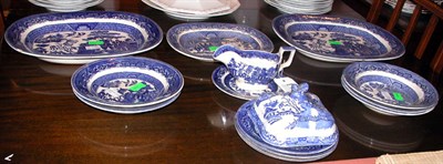 Lot 478 - Miscellaneous Group of Staffordshire Blue and...