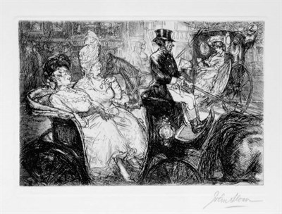 Lot 2284 - John Sloan FIFTH AVENUE CRITICS (M. 128)...