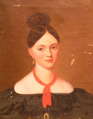 Lot 4055 - J. Wolfsheimer 19th Century PORTRAIT OF AN...