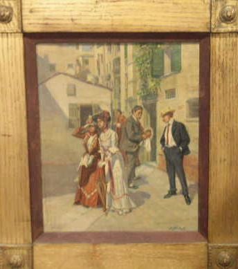 Lot 3036 - Charles Brinton Cox American, 1864-1905, in...