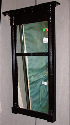 Lot 1175 - Federal Style Mahogany Mirror Height 33 1/4...