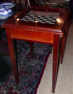 Lot 477 - American Walnut Games Table Height 30 1/2...