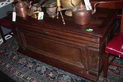 Lot 1134 - Italian Baroque Walnut Trunk Height 27 inches,...
