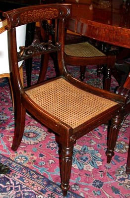 Lot 1235 - Set of Six William IV Mahogany Side Chairs