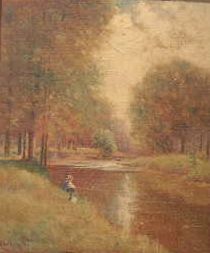 Lot 69 - S.R. Wright American, 20th century GONE...