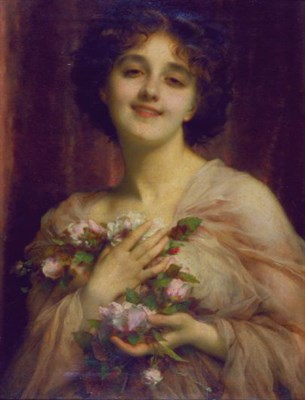 Lot 156 - Etienne Adolph Piot French, 1850-1910 WOMAN...