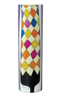 Lot 338 - Pucci Stylized African Print Rosenthal Vase...