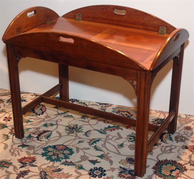Lot 3596 - Georgian Style Mahogany Tray-Top Butler's...