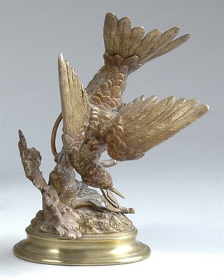 Lot 2131 - Gilt-Bronze Animalier Figure After a model by...