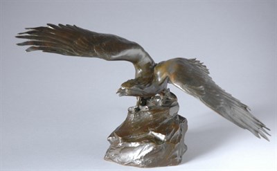 Lot 292 - Harriet Whitney Frishmuth 1880-1980 EAGLE ON A...