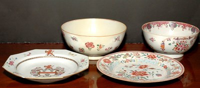 Lot 3315 - Group of Chinese Export Porcelain Comprising...