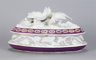 Lot 3327 - French Bisque Covered Box