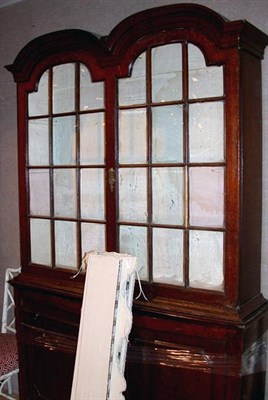 Lot 1224 - Queen Anne Style Provincial Oak Bookcase...