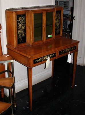 Lot 1187 - Louis XVI Style Fruitwood Bonheur du Jour...