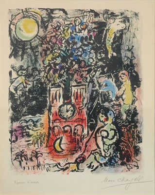 Lot 2173 - Marc Chagall THE TREE OF JESSE (M. 297) Color...