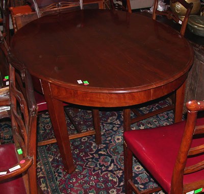 Lot 1146 - Continental Style Mahogany Oval Dining Table...