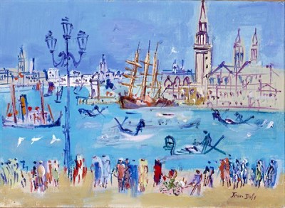 Lot 181 - Jean Dufy French, 1888-1964 LE PORT DE VENISE...