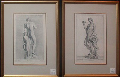 Lot 170 - After Domenico Campiglia BACCHA; BACCHUS (3);...