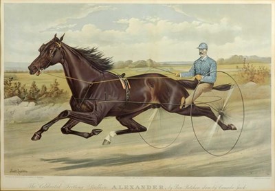 Lot 3120 - Currier & Ives, publishers CELEBRATED TROTTING...
