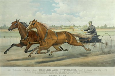 Lot 3121 - Currier & Ives, publishers CELEBRATED TROTTING...