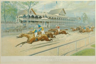 Lot 3118 - Currier & Ives, publishers THE FUTURITY RACE...