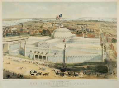 Lot 3106 - John Bachman BIRDS EYE VIEW OF THE NEW YORK...