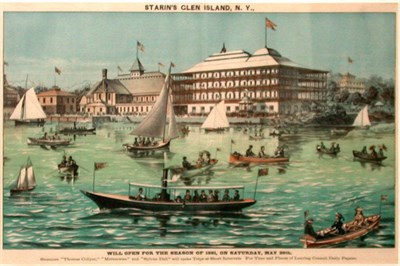 Lot 3102 - Artist Unknown STARIN'S GLEN ISLAND, N. Y....