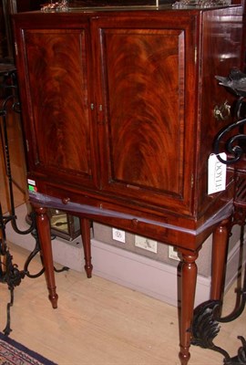Lot 1532 - Georgian Style Mahogany Cabinet on Stand...