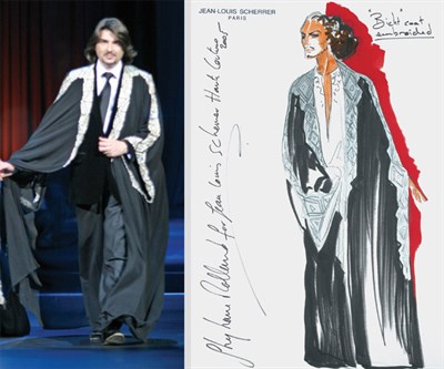 Lot 19 - Stephane Rolland for Jean-Louis Scherrer...