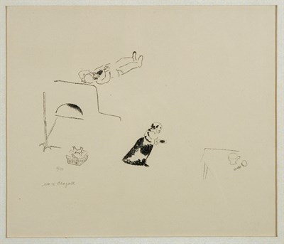 Lot 2170 - Marc Chagall ON THE STOVE (MOURLOT 16)...