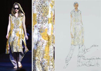 Lot 4 - Galliano for Dior Couture Embroidered Ensemble...