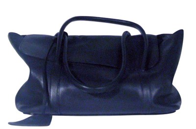 Lot 231 - Hermes Black Leather Margella Bag The supple...