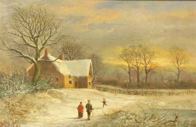 Lot 10 - British School 19th/20th Century WINTER...