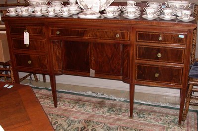 Lot 426 - Federal Style Inlaid Mahogany Sideboard Height...