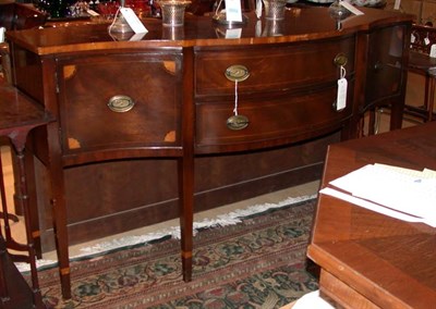 Lot 416 - Georgian Style Mahogany Sideboard Height 37...