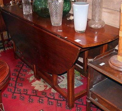 Lot 302 - Irish Elm Drop-Leaf Gate Leg Wake Table Height...