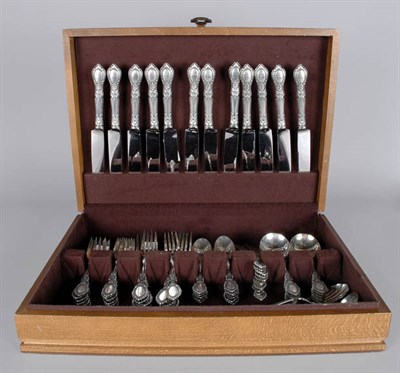 Lot 1517 - Reed & Barton Sterling Silver Flatware Service...