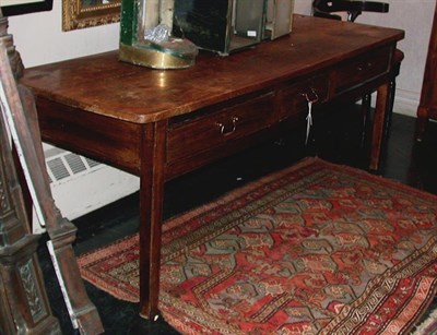 Lot 1130 - French Provincial Fruitwood Table with Three...