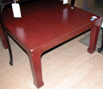 Lot 168 - Asian Style Painted Coffee Table Height 17 1/4...