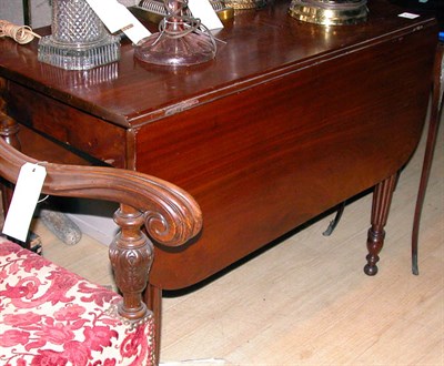 Lot 248 - William IV Mahogany Pembroke Table Height 29...