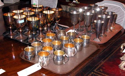 Lot 345 - Miscellaneous Group of Silver Plated Tableware...